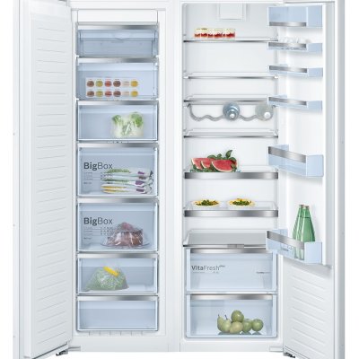 یخچال فریزر دوقلو توکار بوش سری 6 مدل KIR81AF30-GIN81AE30